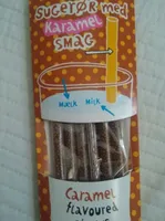 Paille aromatisé au caramel