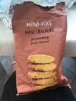 Mini-kiks mini crackers sabor pizza