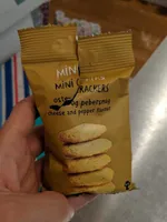 Mini Crackers Cheese and Pepper