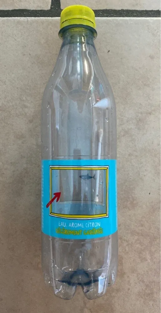 Eau, Arome Citron - Légèrement Gazéifiée