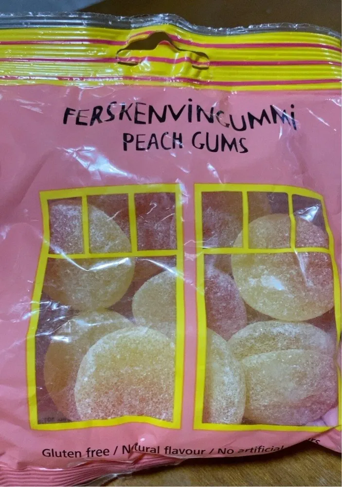 Peach gums