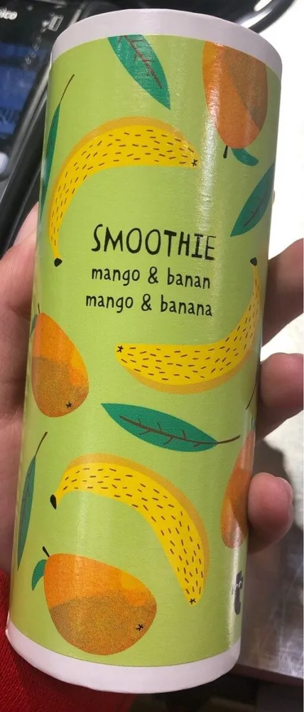 Smoothie banane mangue