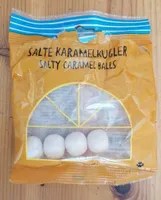 Salte karamelkugler salty caramel balls