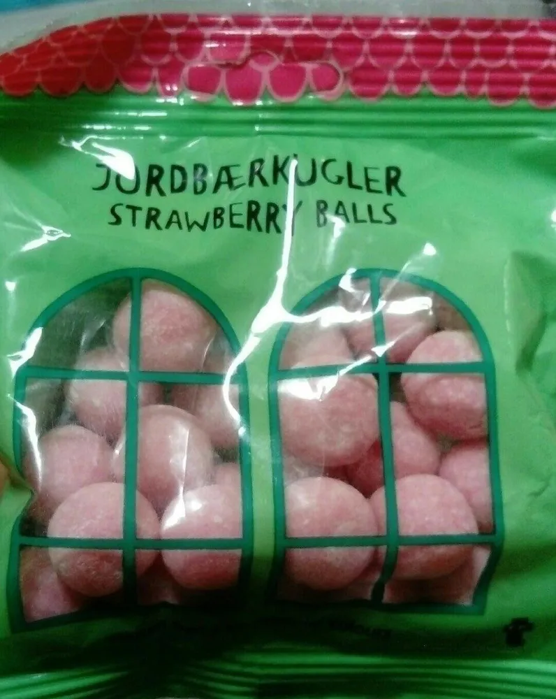 Strawberry balls
