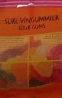 Sure vingummier