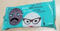 Rice cakes with dark chocolate