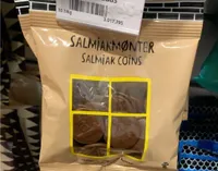 Monedas de gominola saladas