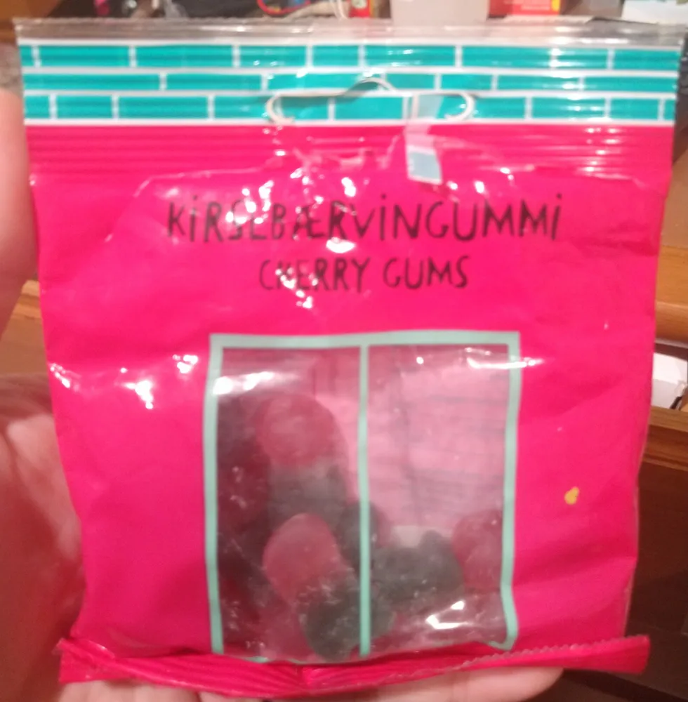 Krisebearvingummi Cherry Gum