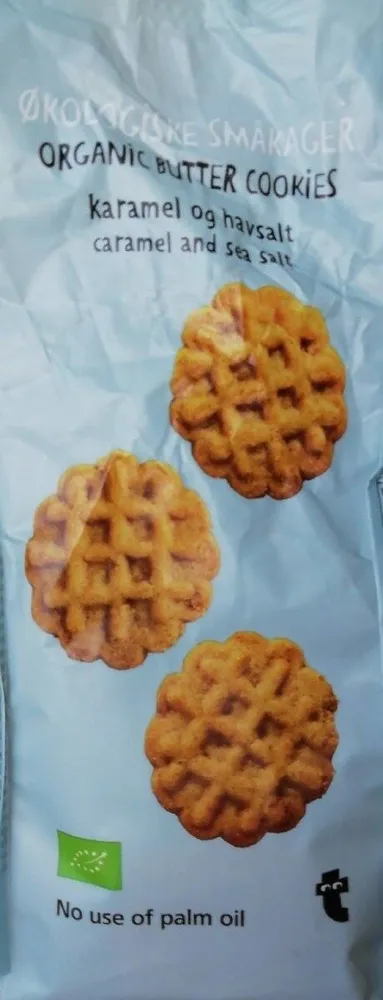 Organic butter cppkies