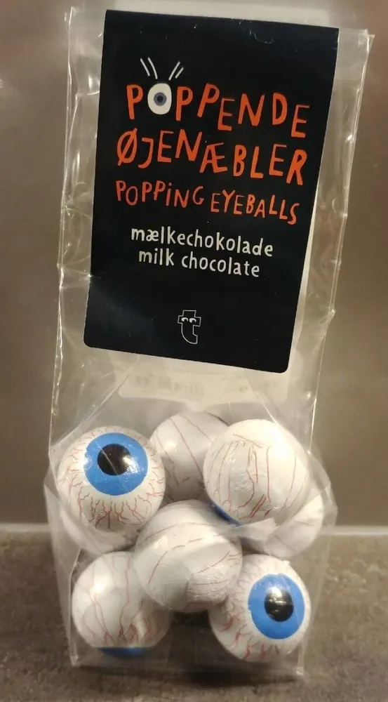 Poppende øJeæbler popping eyeballs
