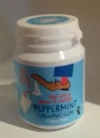 Peppermint chewing gum
