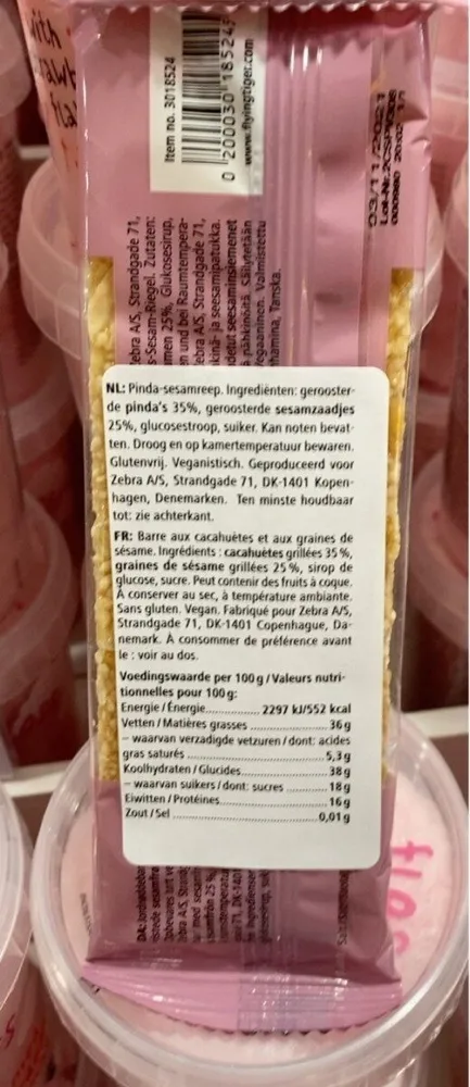 Barre de sesame