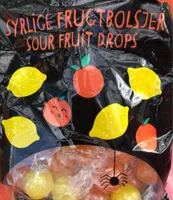 Syrlige frugtbolsjer