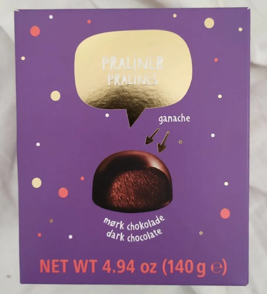 Praliner mørk chokolade
