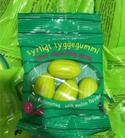 Sour chewing gum