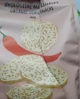 Organic corn snack
