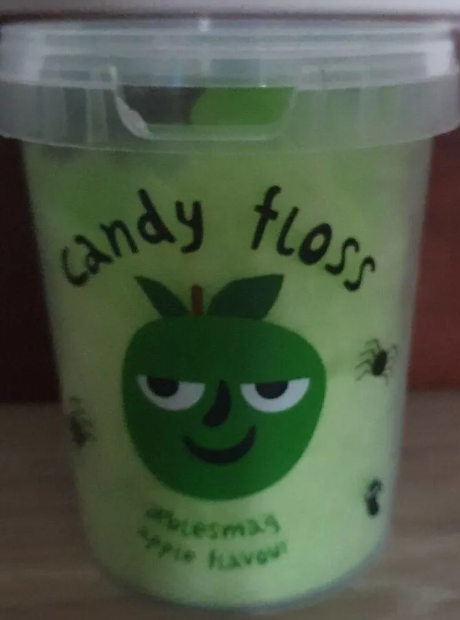 Candy floss apple flavour