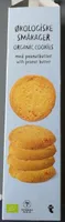 Økologiske småkager organic cookies peanut butter