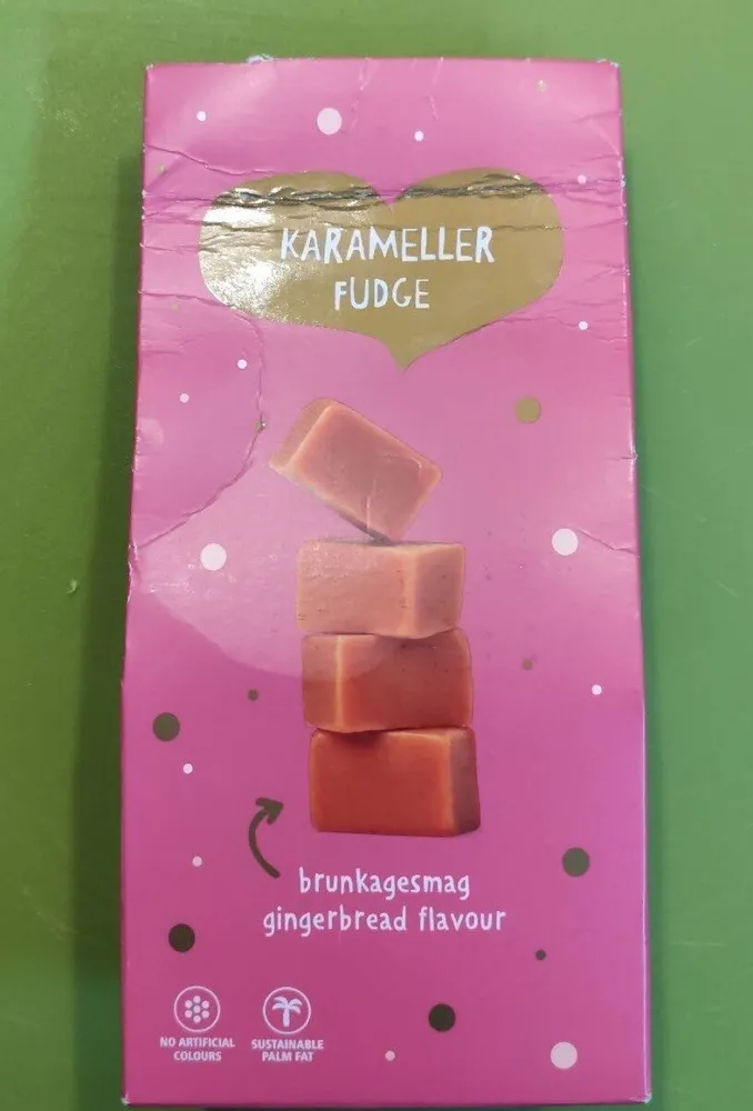 Karameller Fudge (sabor jengibre)