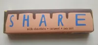 Share - milk chocolate + caramel + sea salt