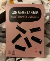 Sweet Finnish Liquorice