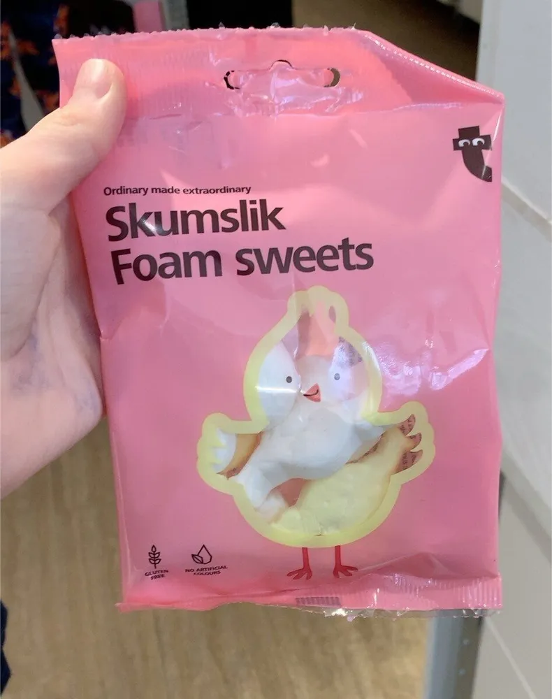 Skumslik foam sweets