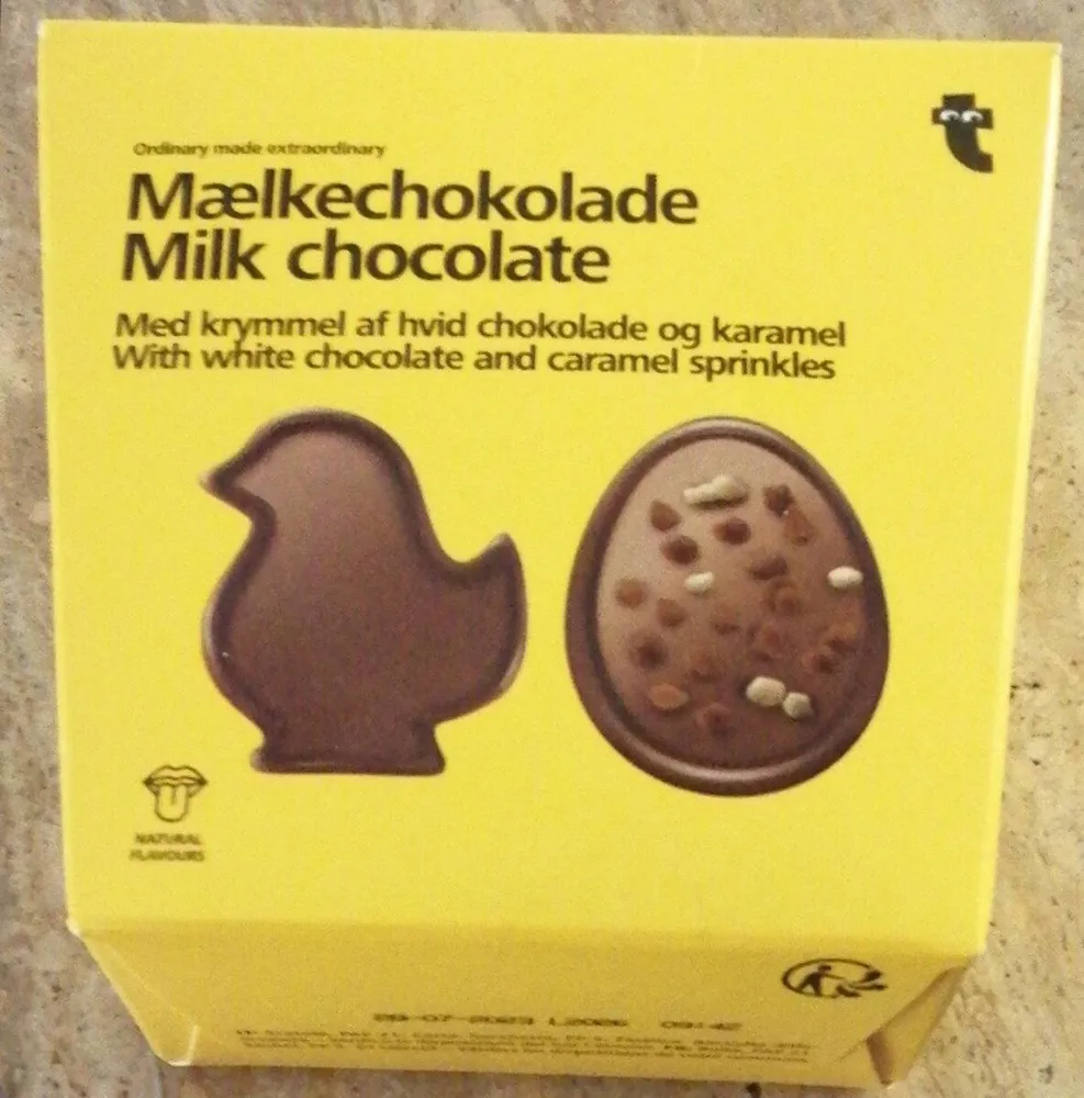 Cioccolato al latte Pasqua