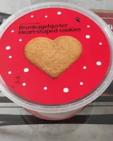 Heart-shaped cookies