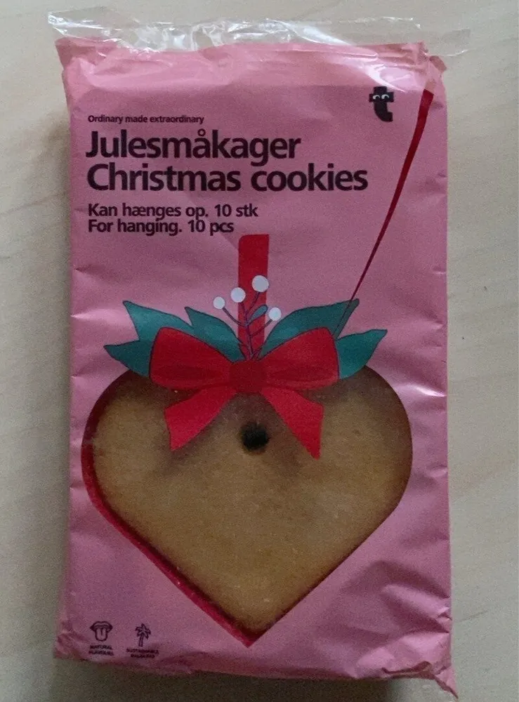Julesmakager christmas cookies