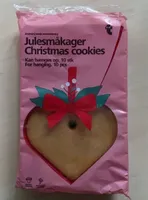 Julesmakager christmas cookies