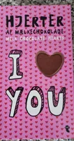 Milk chocolate hearts