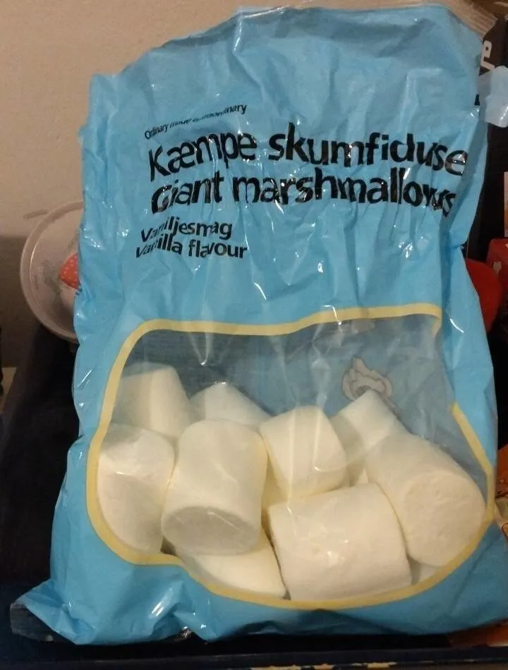 Kæmpe skumfidusre Guanti marshmallow