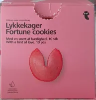 Lykkekager fortune cookies