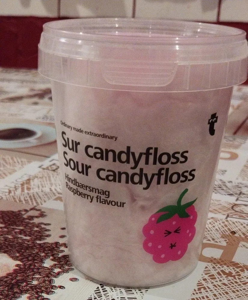 Sour candyfloss
