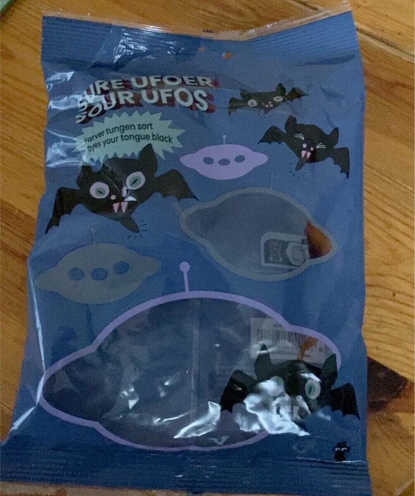 Soucoupes acidulées d’Halloween