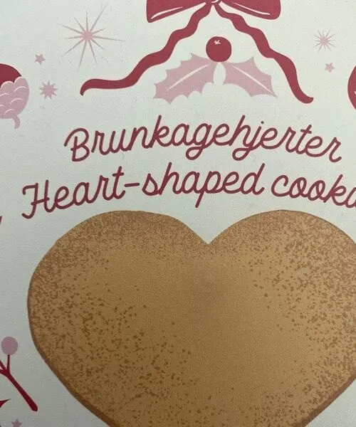 Heart shape cookie