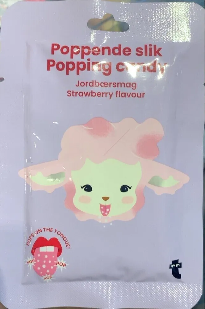 Popping candy Strawberry flavour