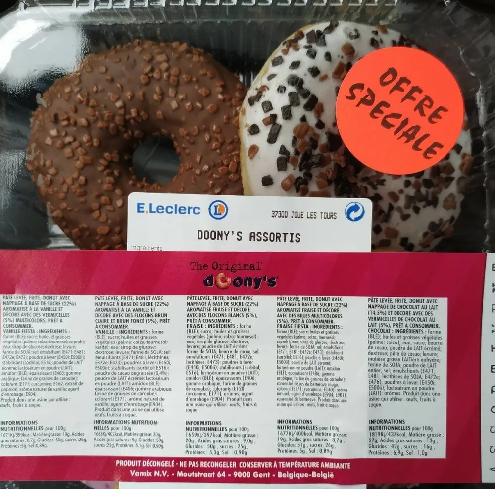 Doony's assortis