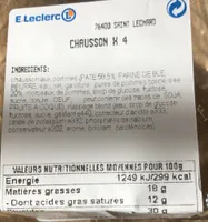 Chaussons aux pommes