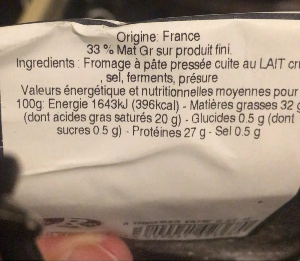 Emmental de Savoie RDF