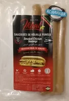 Saucisses de volaille fumées