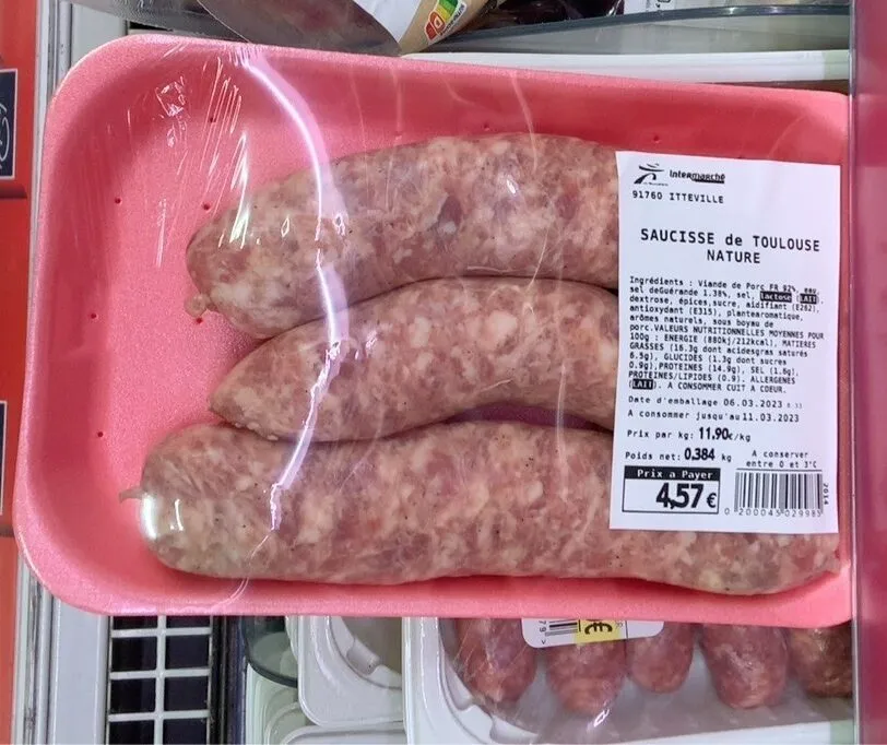 Saucisses de toulouse