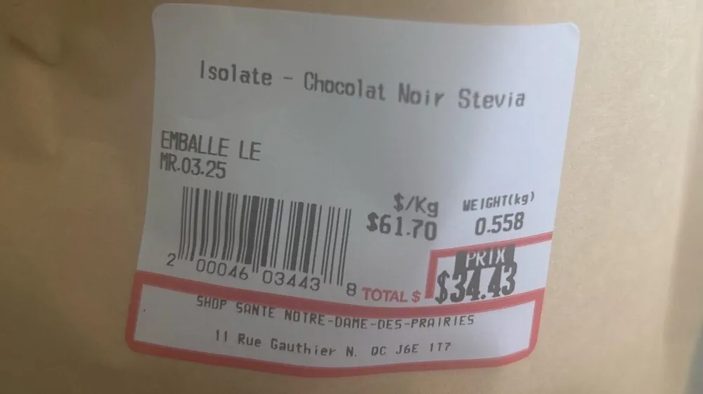 Prit Choco Noir Vrac