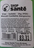 Biscuit Confettis Kangourou