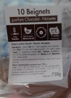 10 beignets chocolat noisette