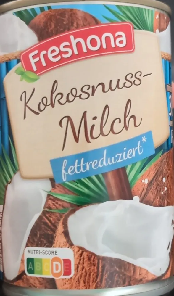 Kokosnuss-Milch fettreduziert