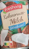 Kokosnuss-Milch fettreduziert