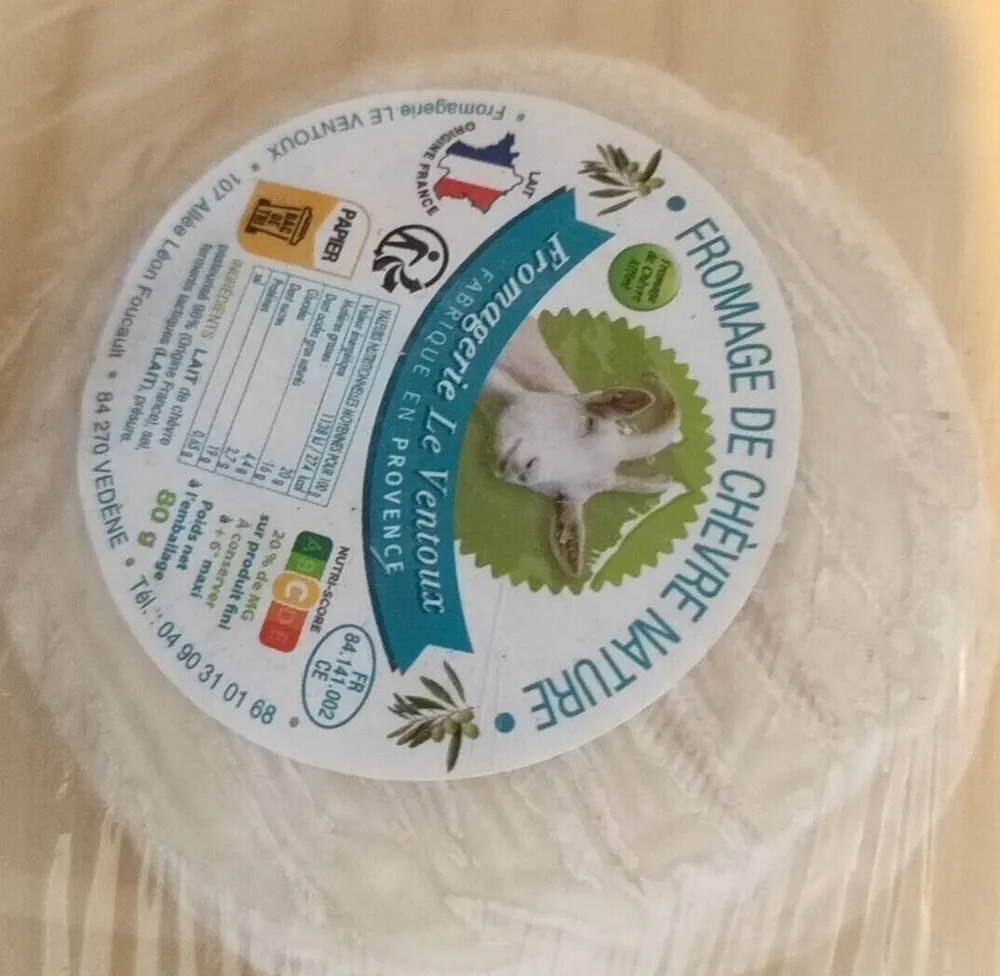 Fromage de chèvre nature