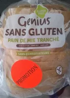 Pain de mie tranché sans gluten