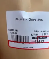 Isolate Chips Ahoy vrac